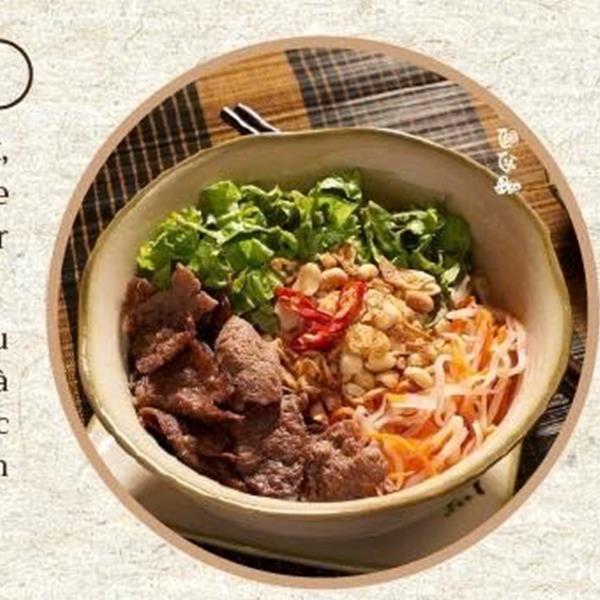 Bún trộn